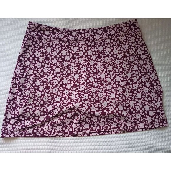 Tranquility By Colorado Skort Large Purple Ditzy Garden - Picture 1 of 5